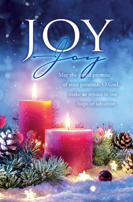 May the Joyful Promise Advent Bulletin (pack of 100) (Bulletin)