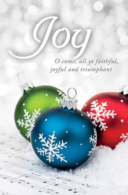 O Come All Ye Faithful Advent Bulletin (pack of 100) (Bulletin)