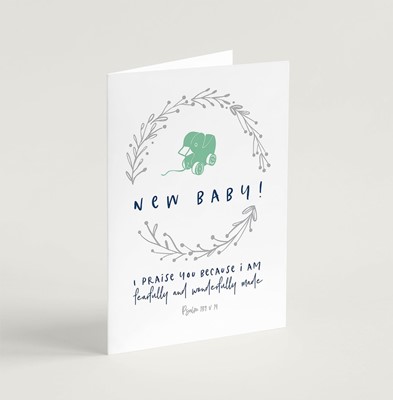 New Baby Greeting Card (Cards)