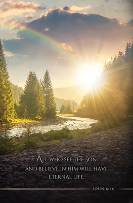 All Who See the Son Funeral Bulletin (pack of 100) (Bulletin)