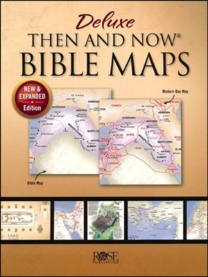 Deluxe Then and Now Bible Maps, Expanded Edition (Paperback)