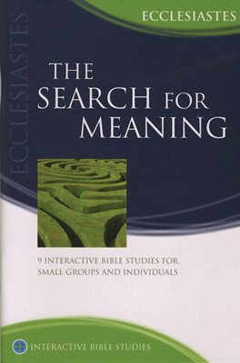 IBS The Search For Meaning: Ecclesiastes (Paperback)