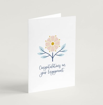 Engagement (Blooms) - Greeting Card (Cards)