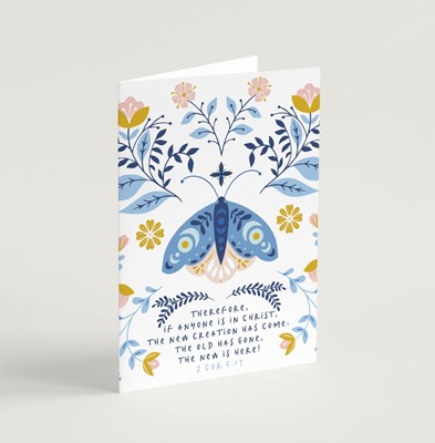 New Creation (Moth) - Greeting Card (Cards)