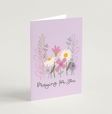 Praying for You (Wild Meadow) - Greeting Card (Cards)