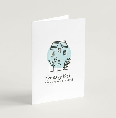 Sending Love (Scandi Home) - Greeting Card (Cards)