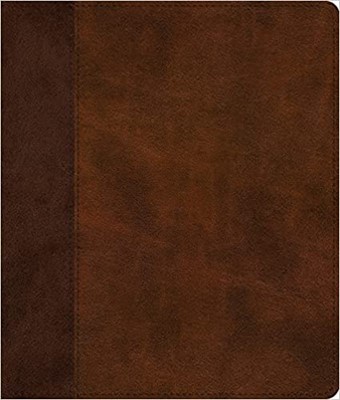 ESV Journaling Bible, Brown/Tan, Timeless Design (Imitation Leather)