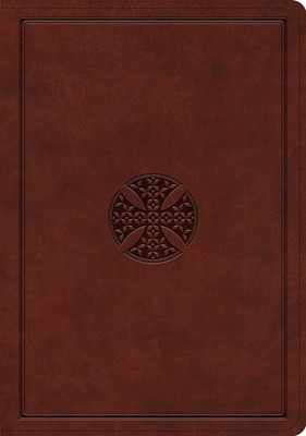 ESV Journaling Bible, Interleaved Edition, Mahogany (Imitation Leather)