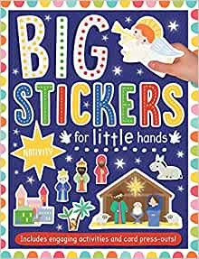 Big Stickers for Little Hands: Nativity (Paperback)