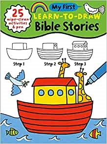 My First Learn to Draw Bible Stories (Spiral Bound)