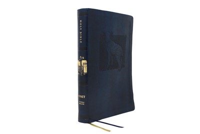 NET Bible, Thinline Art Edition, Large Print, Blue (Imitation Leather)