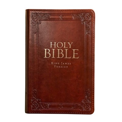 KJV Gift Bible, Burgundy, Thumb Indexed (Imitation Leather)