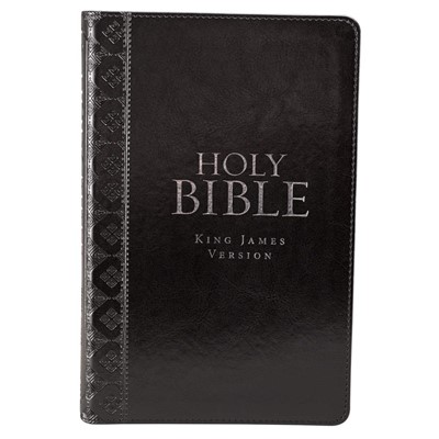 KJV Gift Bible, Black, Thumb Indexed (Imitation Leather)