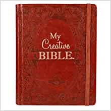 KJV My Creative Bible, Brown Faux Leather Hardcover (Hard Cover)