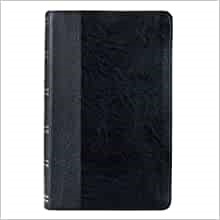 KJV Giant Print Bible, Black, Thumb Indexed (Imitation Leather)