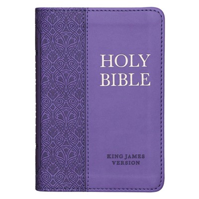 KJV Mini Pocket Bible, Purple (Imitation Leather)