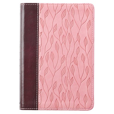 KJV Pocket Bible, Brown/Pink (Imitation Leather)