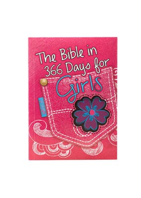 The Bible in 366 Days for Girls (Paperback)