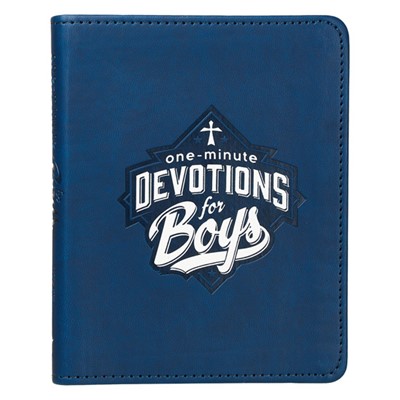 One-Minute Devotions for Boys (Imitation Leather)