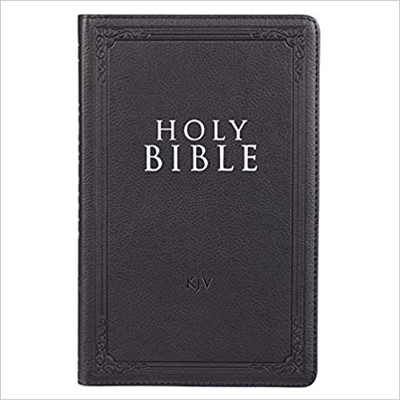KJV Gift & Award Bible, Black (Imitation Leather)