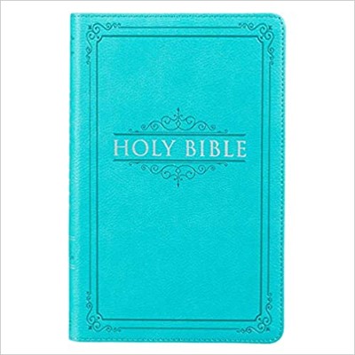 KJV Gift & Award Bible, Turquoise (Imitation Leather)