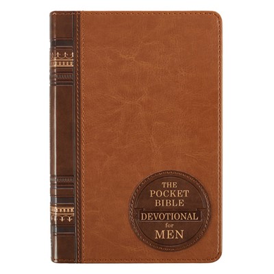 The Pocket Bible Devotional for Men (Imitation Leather)