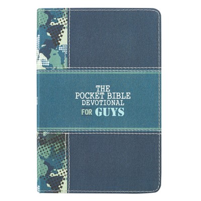The Pocket Bible Devotional for Guys (Imitation Leather)