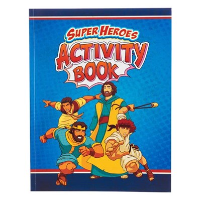 Super Heroes Activity Book (Paperback)
