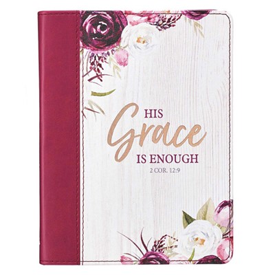 Grace is Enough LuxLeather Journal (Imitation Leather)