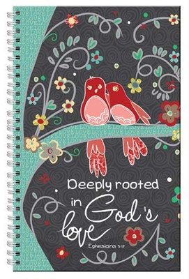 Rooted in God's Love Wirebound Notebook (Spiral Bound)