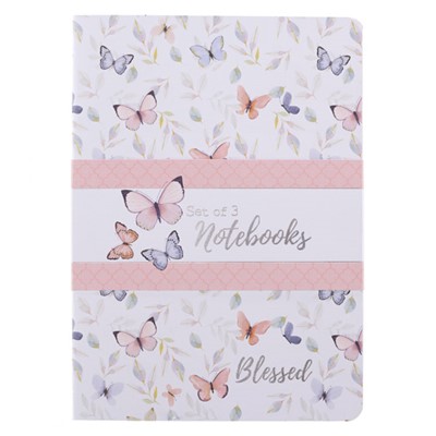 Butterfly Notebook Set (pack of 3) (Paperback)