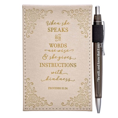 When She Speaks Notepad (Imitation Leather)