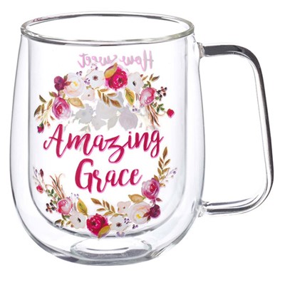 Amazing Grace Glass Mug (General Merchandise)