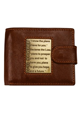I Know the Plans Leather Wallet (General Merchandise)