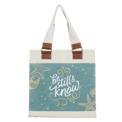 Be Still and Know Canvas Tote Bag (General Merchandise)