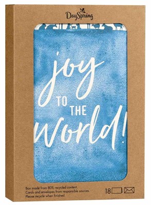 Christmas Boxed Cards: Joy To The World (Pack of 18) (Cards)
