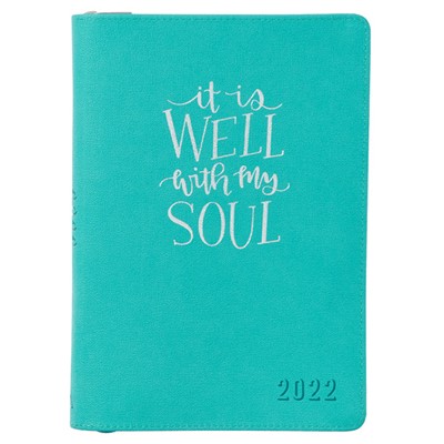 2022 Executive Planner: It is Well (Imitation Leather)
