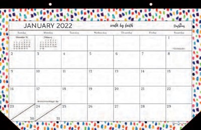 2022 Desk Pad: Brushstrokes (Calendar)