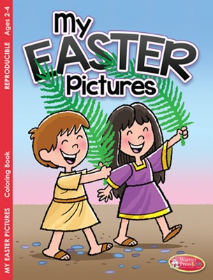 My Easter Pictures Colouring Book (Paperback)