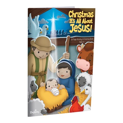Christmas Is All About Jesus Activity Book (Paperback)