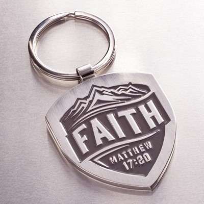 Faith Metal Keyring (Keyring)