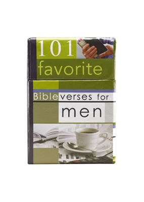 101 Favorite Bible Verses for Men (Cards)
