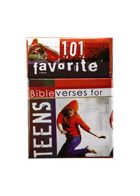 101 Favorite Bible Verses for Teens (Cards)