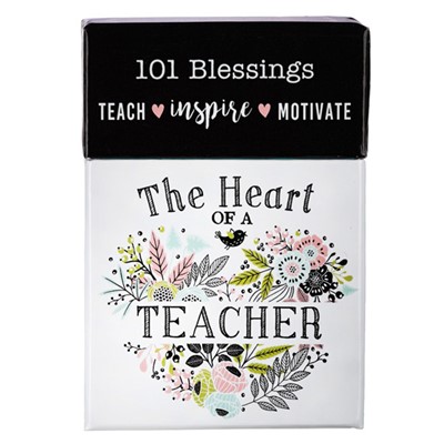 Heart of a Teacher Box of Blessings (General Merchandise)