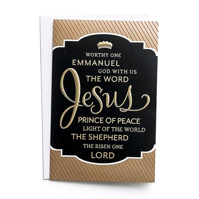 Christmas Boxed Cards: Names of Jesus (pack of 50) (Cards)