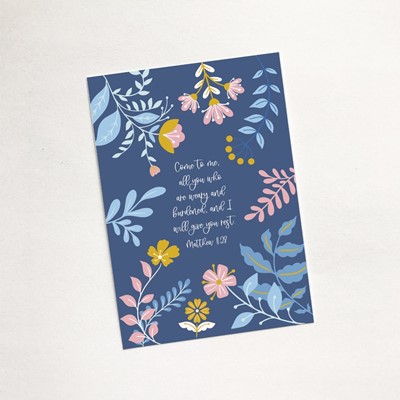 Come to Me (Blooms) - Mini Card (Cards)