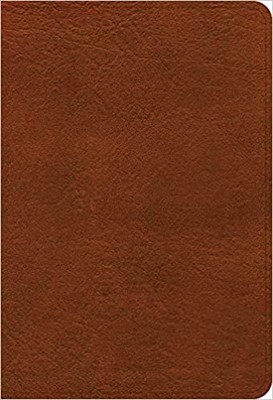 NASB Large Print Compact Reference Bible, Burnt Sienna (Imitation Leather)