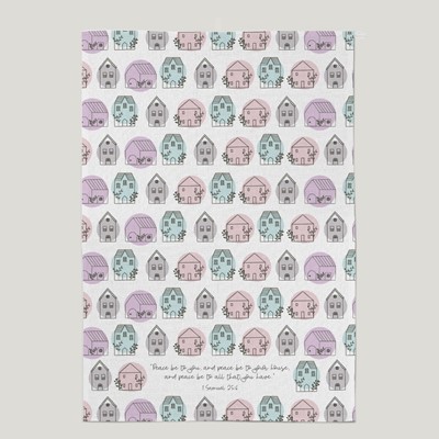 Peace To You and Peace To Your House Tea Towel (General Merchandise)