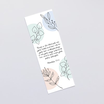 Trust in the Lord (Flora) Bookmark (Bookmark)