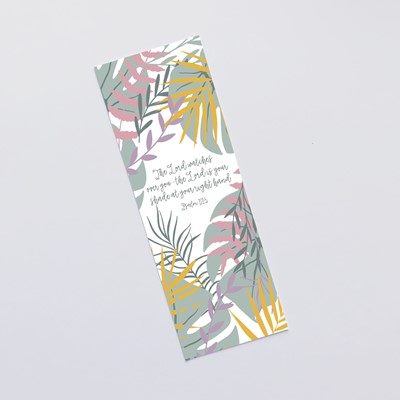 The Lord Watches Over You (Jungle Pink) Bookmark (Bookmark)